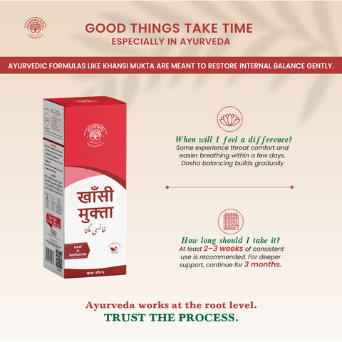 Khansi Mukta Ayurvedic Cough Syrup