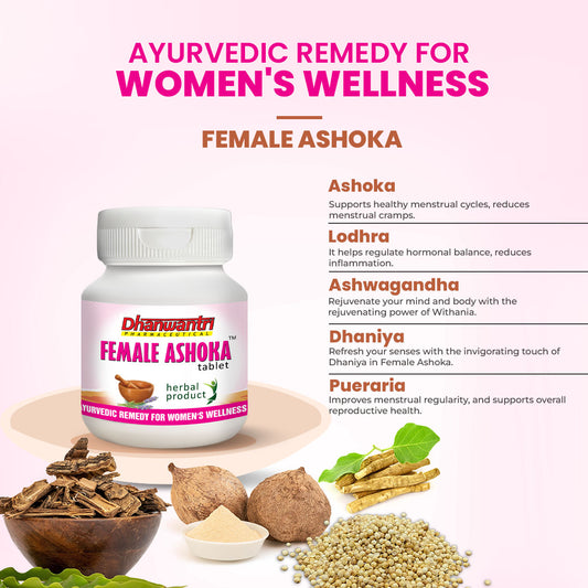 Female Ashoka Ayurvedic Tablets