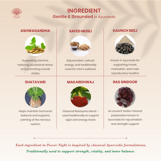 Power Night Ayurvedic Tablets