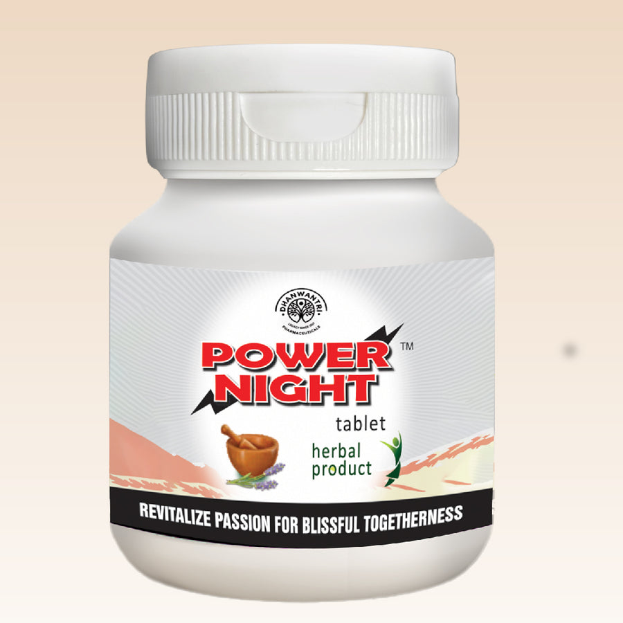 Power Night Tablets - Ayurvedic Men’s Vitality Tablets