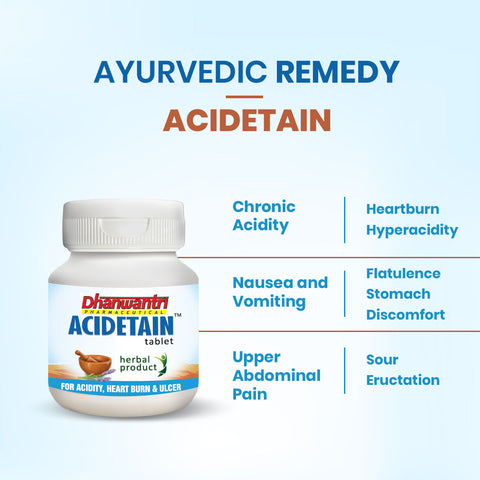 Acidetain Ayurvedic Tablets