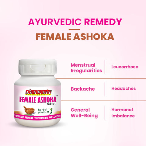 Female Ashoka Ayurvedic Tablets