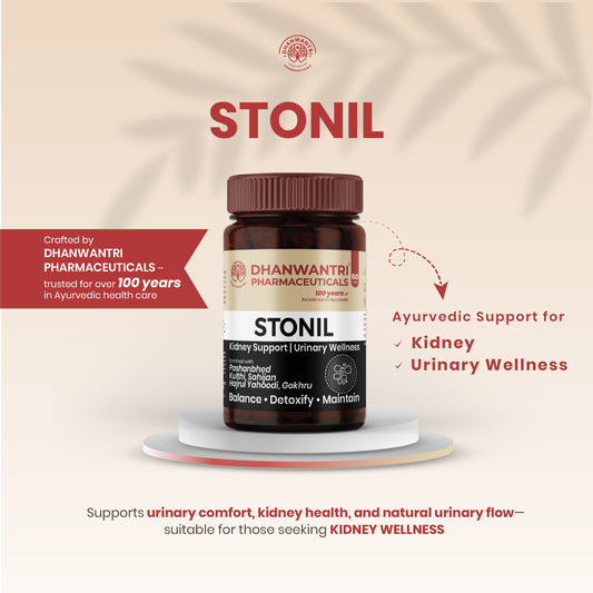 Stonil Tablets Ayurvedic Kidney Stone Care & Urinary Tract Detox