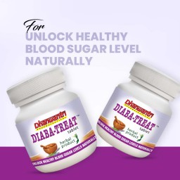 DiabaTreat Tablets - Natural Support for Healthy Blood Sugar Levels - 100% Trusted Ayurvedic Formula