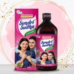 Sundri Sudha Syrup for Women's Internal Health - Natural Herbal Ayurvedic Women's Tonic