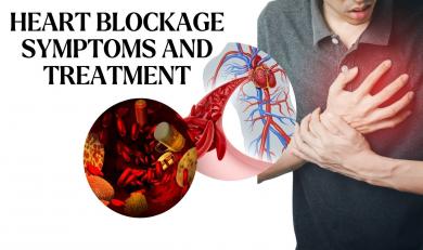 Heart blockage symptoms treatment