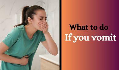 What to do if you vomit